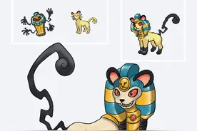 宝可梦融合！超强插画师的创意大作 MEGA火恐龙帅到我了图片