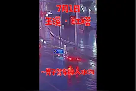 雨天路滑车掉沟里，蜀黍助其脱困图片
