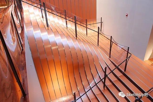 最浪的奇葩楼梯建模，SU依然轻松搞定？