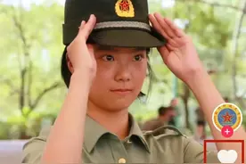 点击超8000万！军校小姐姐太帅了！图片