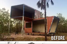 一波国外各种房屋重建的对比图，好设计简直让房子焕然一新图片