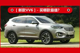 入门版配置已然不低最值！2021款WEY VV6到底该选哪款图片