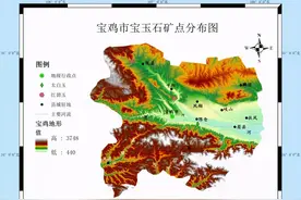 陕西宝鸡宝玉石矿分布在哪里？重点是两大名玉：红碧玉和太白玉图片