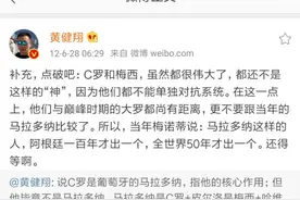 黄健翔：梅西是足球史最强三人之一，比肩贝利，马拉多纳图片