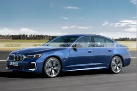 新车 | 将于2022年发布，竞争奔驰E级！宝马新款5系最新渲染图曝光图片