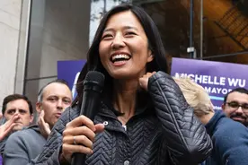 华裔候选人吴弭胜出，波士顿诞生首个有色人种女市长图片