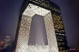 现实中的奇迹，央视总部大楼图片