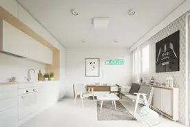 杭州小姑娘的“蜗居”，仅有20㎡，却塞进了客餐厨卫，太厉害了图片