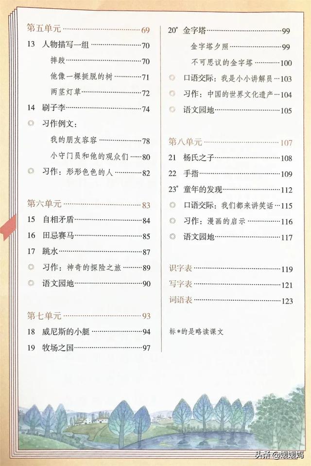 2021春季新部编版小学五年级语文下册电子课本