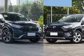 20万买SUV，家用是选RAV4还是CR-V？比一下就知道了图片