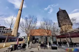 就在北京二环边！古塔和工业风混搭，质感大片随手拍！这座文创园，爱了！图片