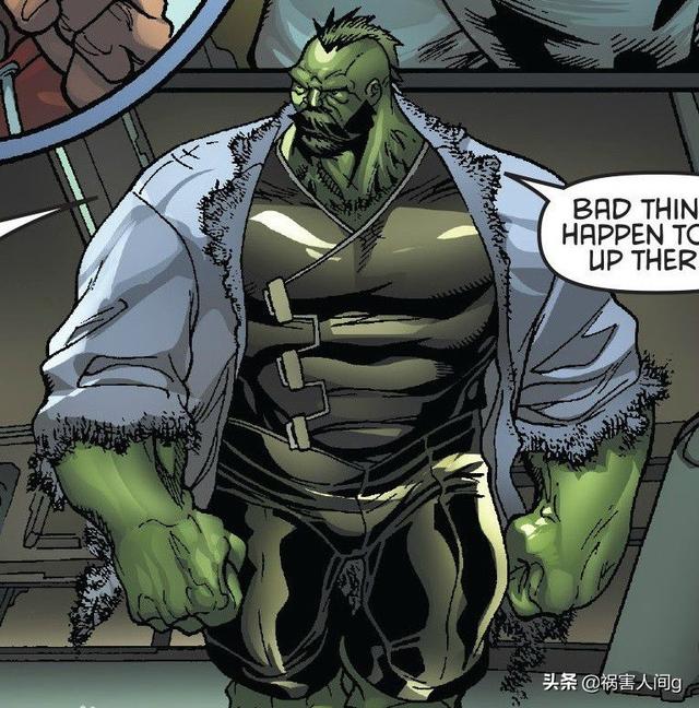 漫威布鲁斯.班纳是精神分裂，所有版本的浩克都是他的不同人格