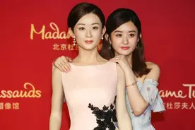 蜡像比本人还好看的女星：江疏影美腿完美还原，唐嫣的比本人年轻图片