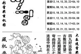 双彩人生2020019期大乐透看图找胆（三）图片