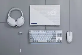 跟ROG白色全家桶&笔记本配一脸的月耀白外设来啦图片