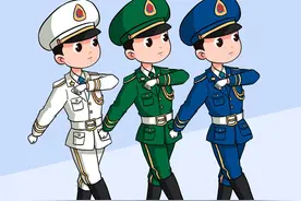 最美最可爱兵哥哥，兵妹妹卡通人物！图片