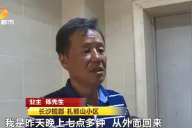 长沙橘郡·礼顿山小区电梯突发故障困人，紧急按钮无人回应！被困业主强掰电梯门逃离…图片