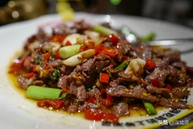 还以为湘菜只有辣吗？那就错了，长沙这家店把小炒黄牛肉做到极致图片