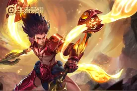 王者荣耀：哪吒作为一名战士，为何要选择适合坦克出的红莲斗篷？图片