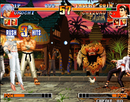 经典街机《拳皇》将BOSS必杀技完整吃下去，伤害到底有多恐怖