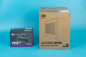 酷冷至尊魔方NR200 ITX机箱+V850 SFX电源，开箱纯装机分享图片