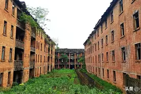 四川雅安凌峰机械厂旧址，曾经的三分厂174，如今已是荒废残垣图片