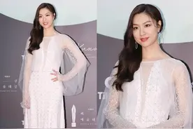 韩国百想艺术大赏：女星红毯造型大PK，百花争妍谁最美？图片