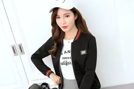 学生党想要美爆春天，怎能不穿棒球服？图片