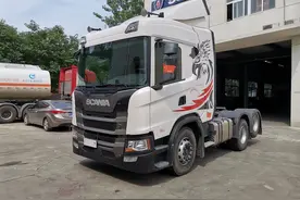 65万买二手斯堪尼亚牵引车，是人傻钱多还是物超所值？图片