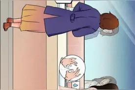 冬天女人上厕所的正确步骤（漫画）图片