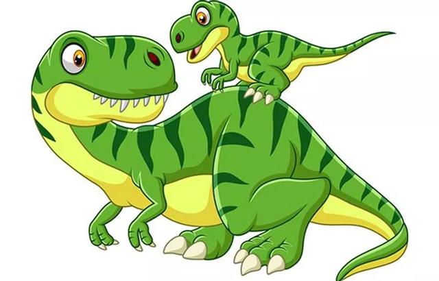 创意儿童画教程|丛林中的恐龙