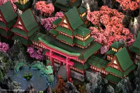 ​盘点《我的世界》外国玩家的国风建筑 也许只有中国玩家才理解图片