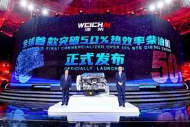 山东骄傲！潍柴集团发布全球首款热效率突破50%的商业化柴油机图片