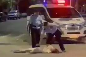 女子酒后打骂民警被一招制服，警方：输液醒酒刑拘图片