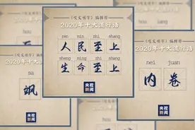 2020年十大流行语揭晓！你知道几个？图片