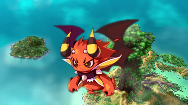 洛克王国：火花再次超进化，帅气外形很威武，谁敢说配不上水蓝蓝