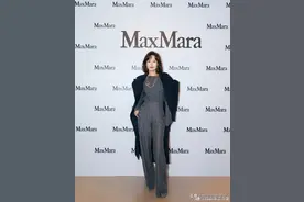 MaxMara衣界扛把子！刘敏涛轻松驾驭泡泡袖大衣，又酷又拽图片