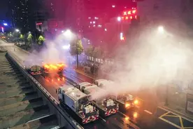 场面震撼！郑州市二七区对重点区域开展大消杀图片