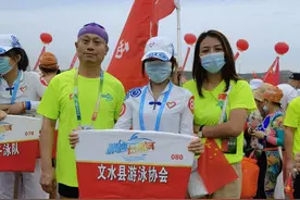 2021中国•三门峡横渡母亲河图片