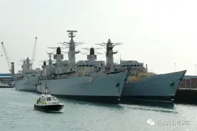 帝国夕阳！正在解体的英国皇家海军22型护卫舰群图片