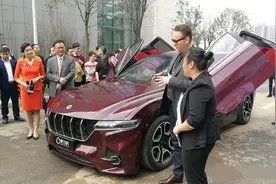 格罗夫加氢几分钟续航1000km，国产氢能源轿跑来了，产自武汉光谷图片