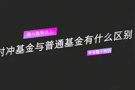 1分钟了解，对冲基金与普通基金有什么区别？对冲基金如何做空的视频封面