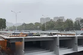 襄阳这座桥即将通车！机动车右进右出图片