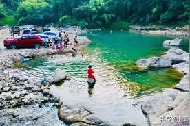 爽！一下车就可泡潭，捉鱼，人少免费，南昆山竟还有这样的秘境？图片