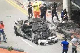 未婚夫情人节车祸身亡，新加坡女星冲入火海营救，也重度烧伤图片
