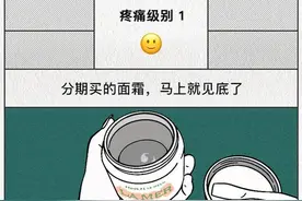 女人的10级疼痛，你承受到几级？（漫画）图片