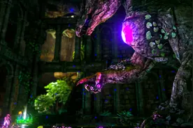 由葡萄藤支持的浮空群岛，《方舟生存进化》五周年封神岛正式登场图片