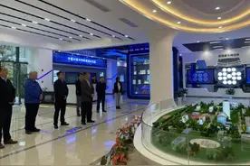 中国科学技术发展战略研究院院长胡志坚一行赴新区调研图片