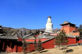 忻州市五台山罗睺寺古十景之开花献佛 可遇不可求 你看过吗图片