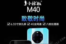 打孔屏、大内存加上“保时捷设计”仅599元起，小辣椒M40 Pro上市图片
